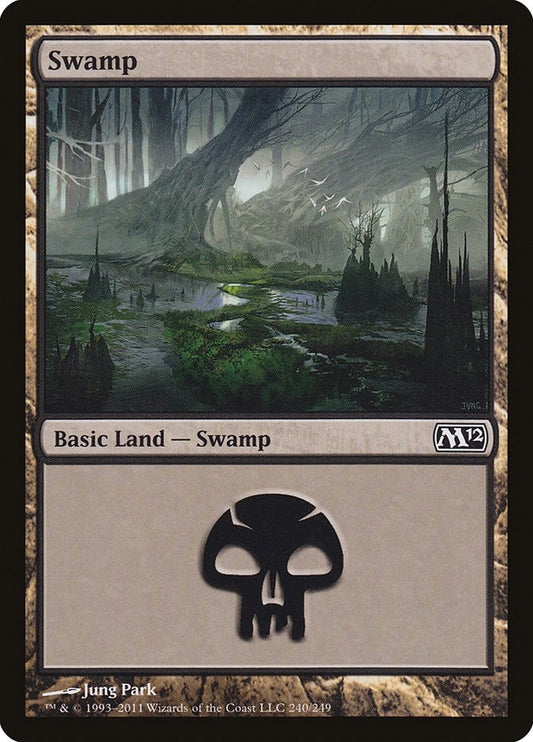 Image for Swamp (240) (240) (M12) - Magic: The Gathering