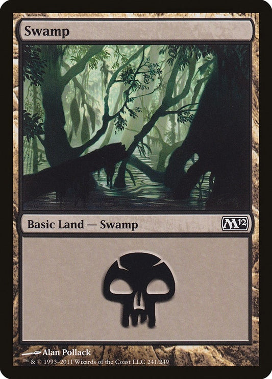 Image for Swamp (241) (241) (M12) - Magic: The Gathering