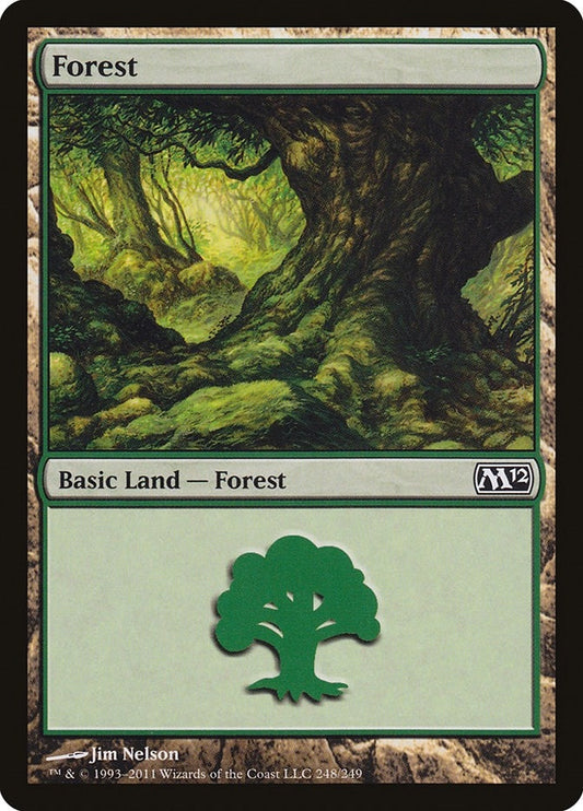 Image for Forest (248) (248) (M12) - Magic: The Gathering