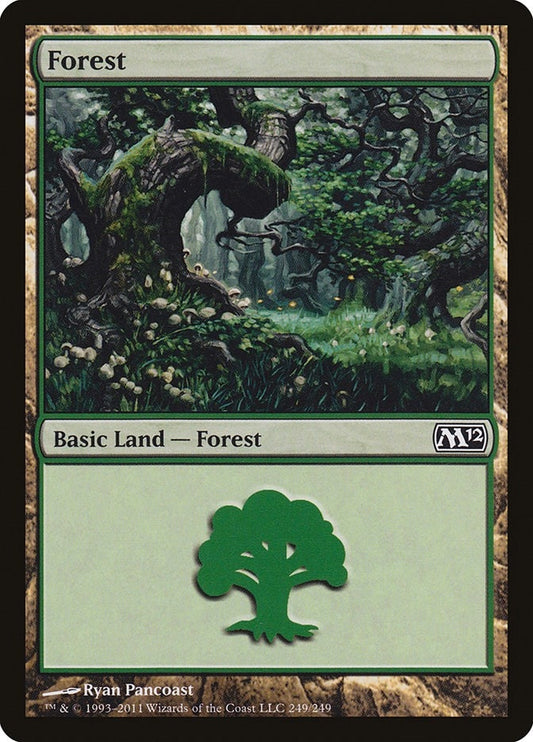 Image for Forest (249) (249) (M12) - Magic: The Gathering