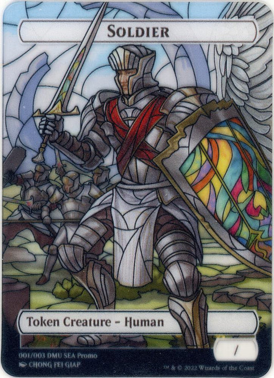 Image for Soldier Token [SEA Exclusive] (1) (DMU) - Magic: The Gathering