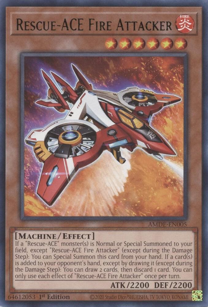 Rescue-ACE Fire Attacker (AMDE-EN005) (AMDE)
