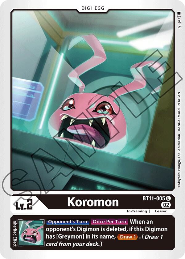 Koromon (BT11-005 U) (BT-11)