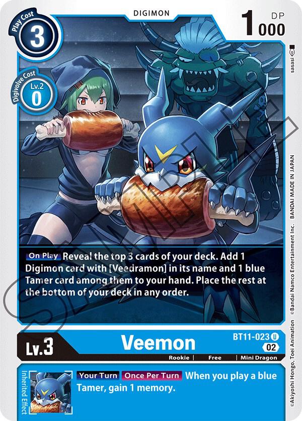 Veemon (BT11-023 U) (BT-11)
