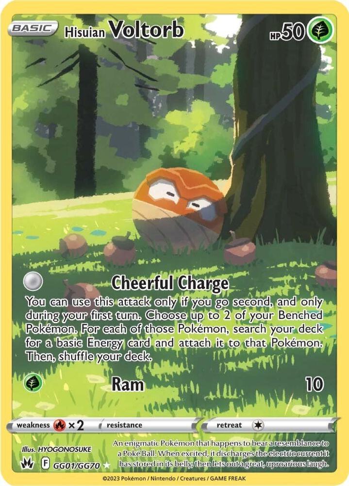 Hisuian Voltorb (GG01/GG70) (CRZ:GG)