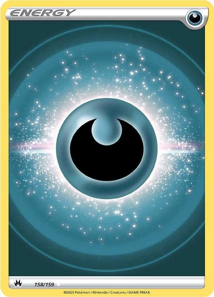 Darkness Energy (Texture Full Art) (158/159) (CRZ)