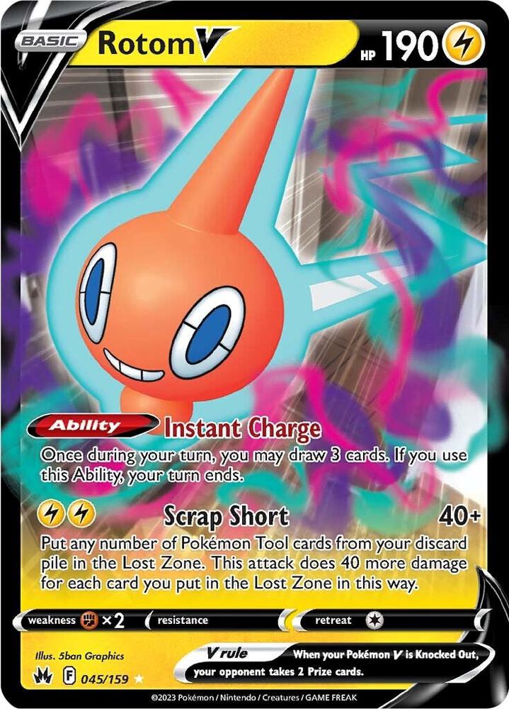 Rotom V (045/159) (CRZ)