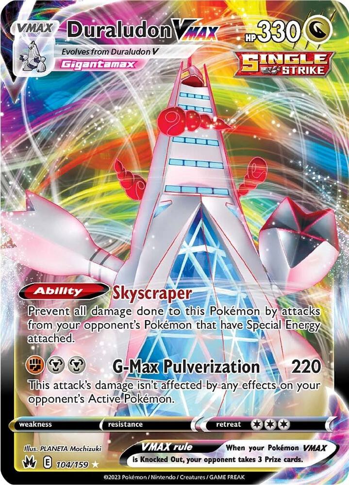 Duraludon VMAX (104/159) (CRZ)