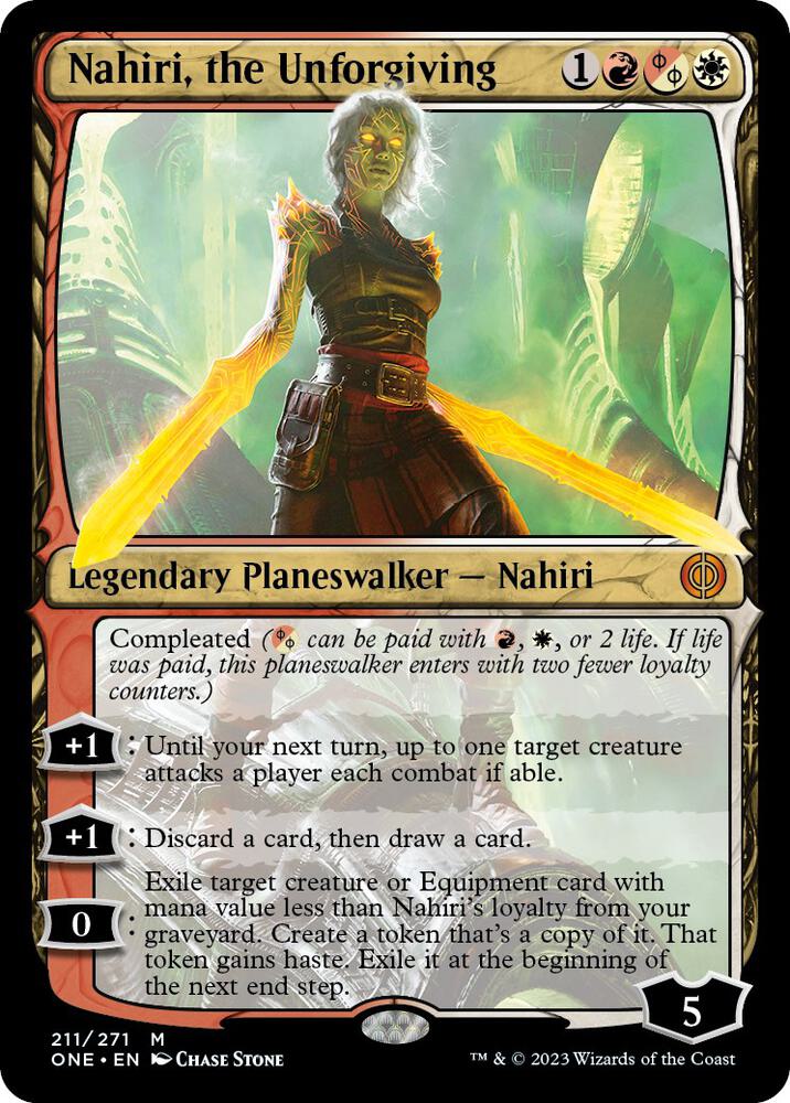 Nahiri, the Unforgiving (211) (ONE)