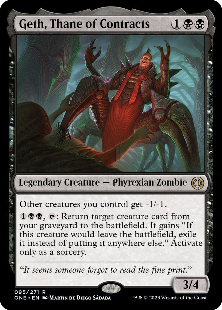 Geth, Thane of Contracts (95) (ONE)
