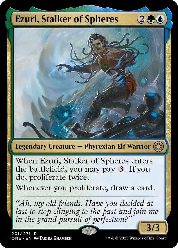 Ezuri, Stalker of Spheres (201) (ONE)