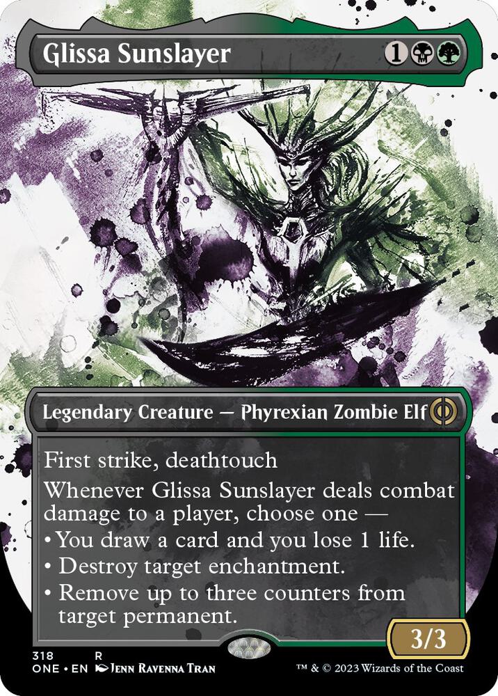 Glissa Sunslayer (Showcase) (318) (ONE)