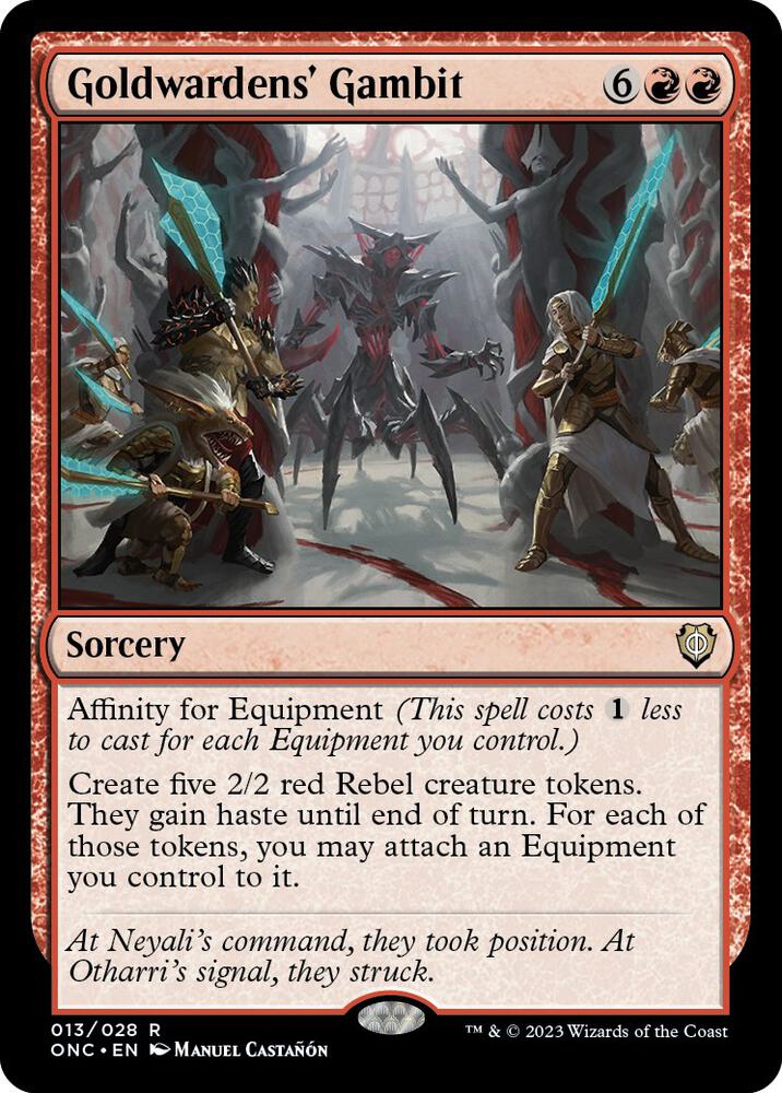 Goldwardens' Gambit (13) (ONC)