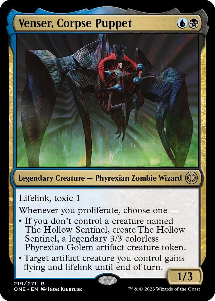 Venser, Corpse Puppet (219) (ONE)