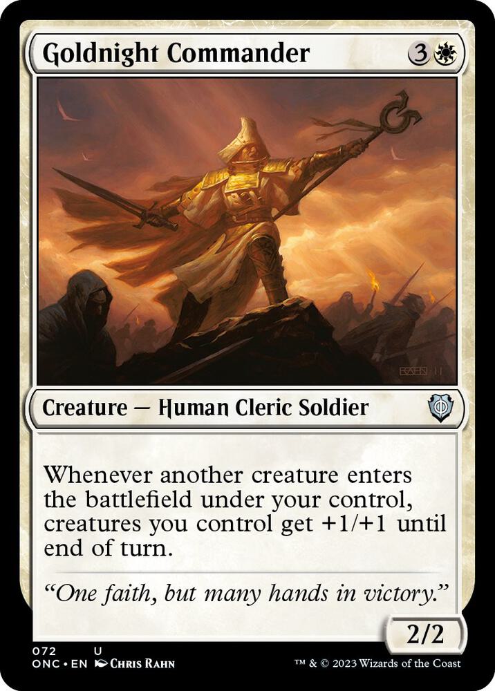 Goldnight Commander (72) (ONC)