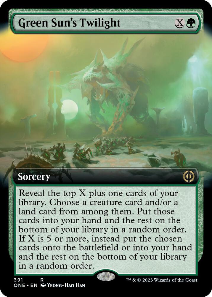 Green Sun's Twilight (Extended Art) (391) (ONE)