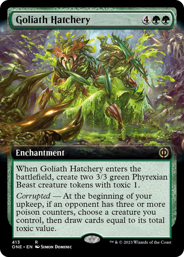 Goliath Hatchery (Extended Art) (413) (ONE)