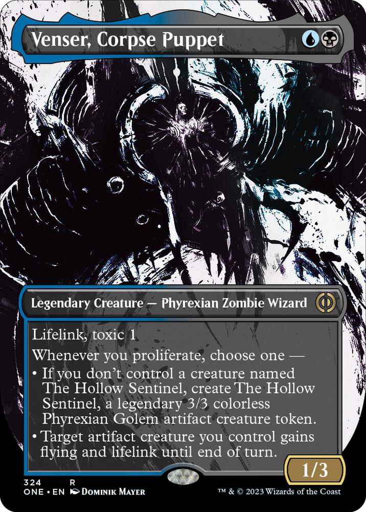 Venser, Corpse Puppet (Showcase) (324) (ONE)