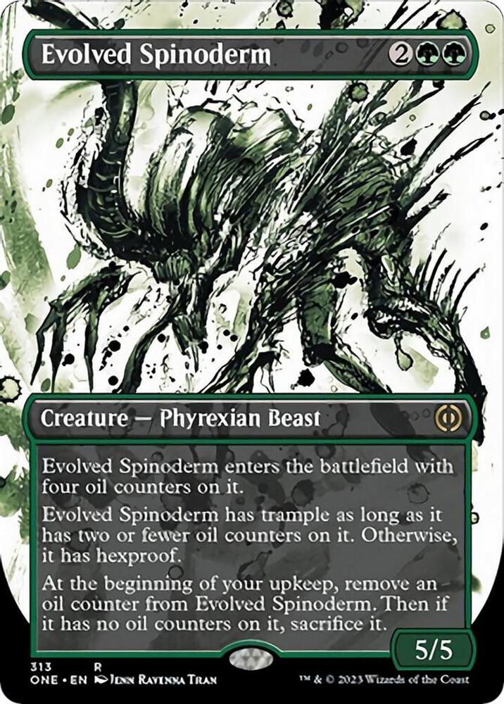 Evolved Spinoderm (Showcase) (313) (ONE)