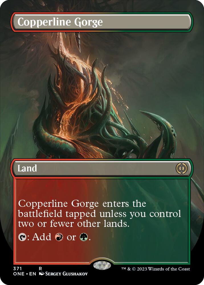 Copperline Gorge (Borderless) (371) (ONE)