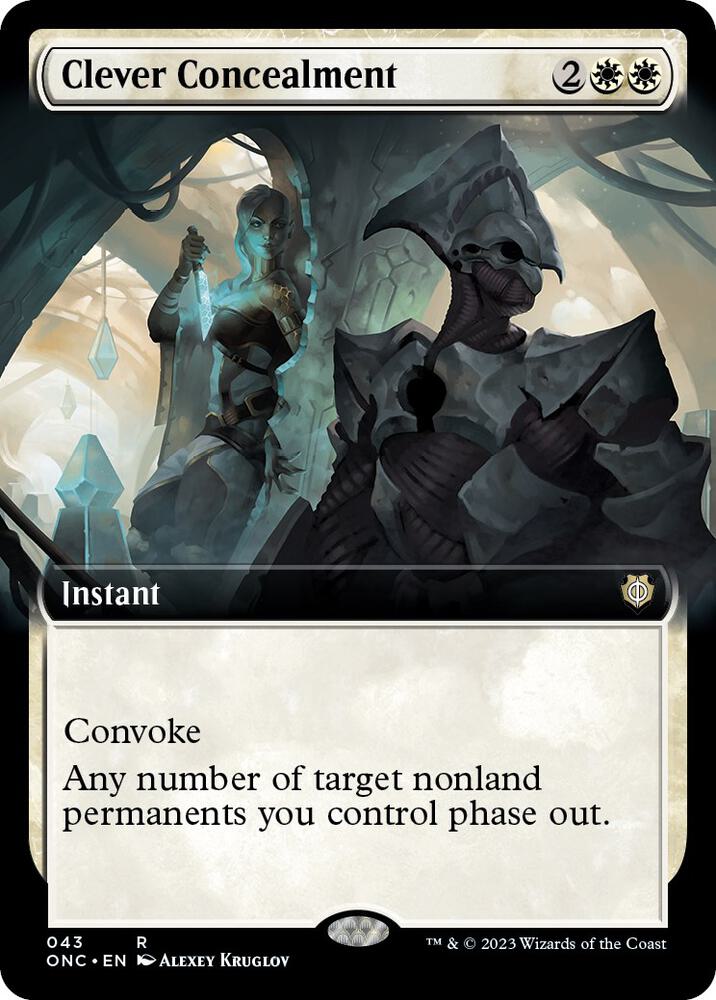 Clever Concealment (Extended Art) (43) (ONC)
