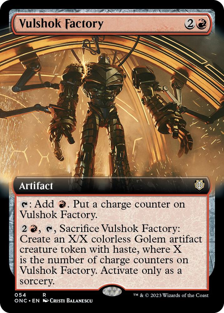 Vulshok Factory (Extended Art) (54) (ONC)