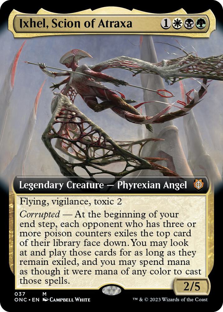 Ixhel, Scion of Atraxa (Extended Art) (37) (ONC)