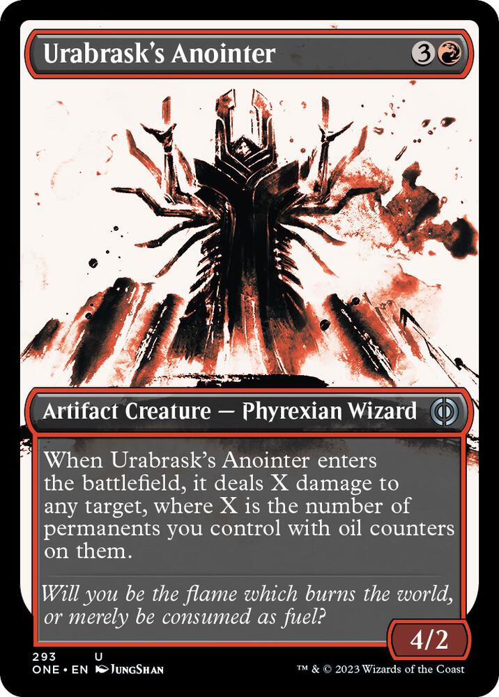 Urabrask's Anointer (Showcase) (293) (ONE)