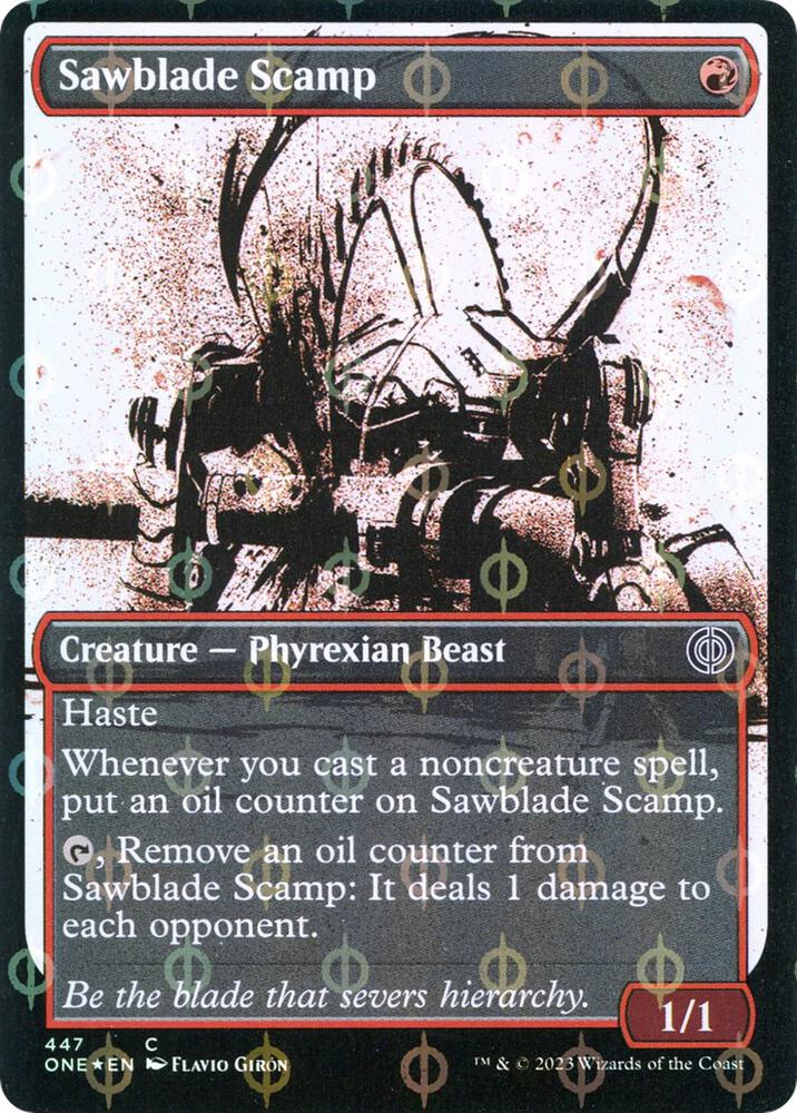 Sawblade Scamp (Showcase) (Step-and-Compleat Foil) (447) (ONE)
