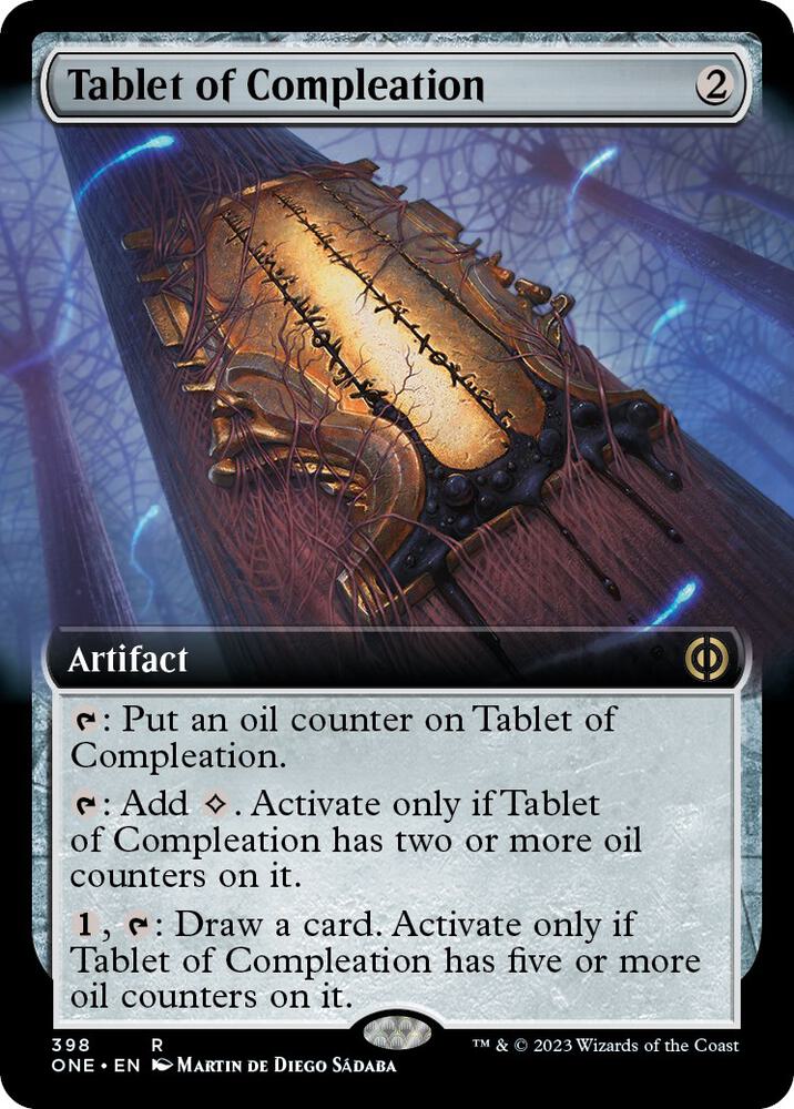 Tablet of Compleation (Extended Art) (398) (ONE)