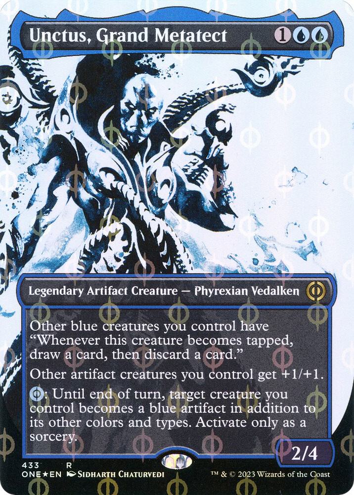 Unctus, Grand Metatect (Showcase) (Step-and-Compleat Foil) (433) (ONE)