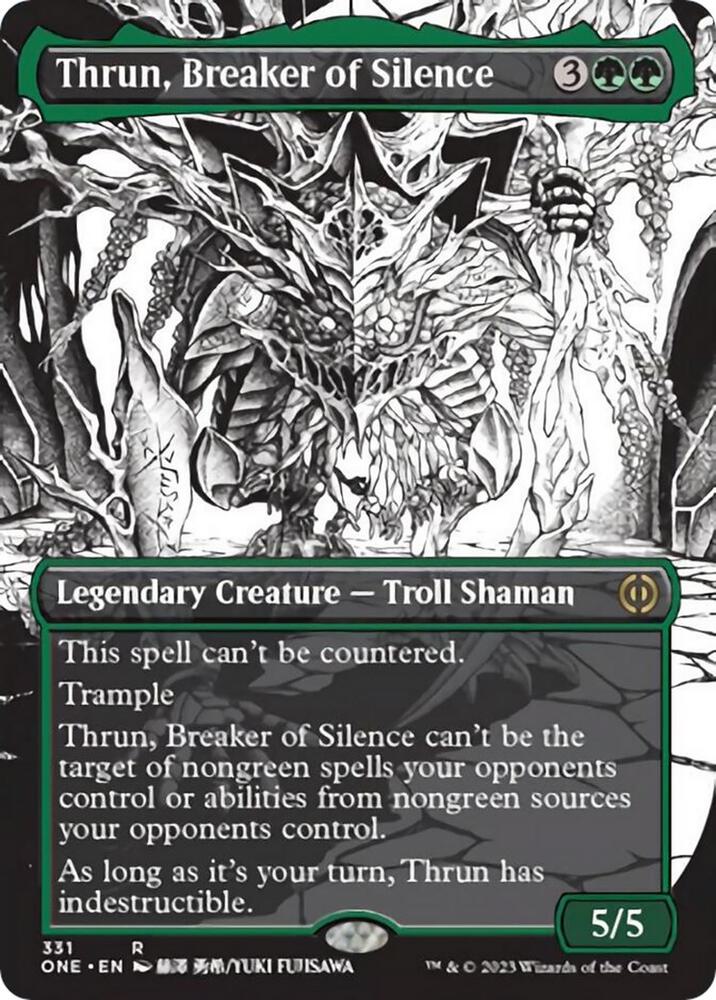 Thrun, Breaker of Silence (Borderless) (331) (ONE)