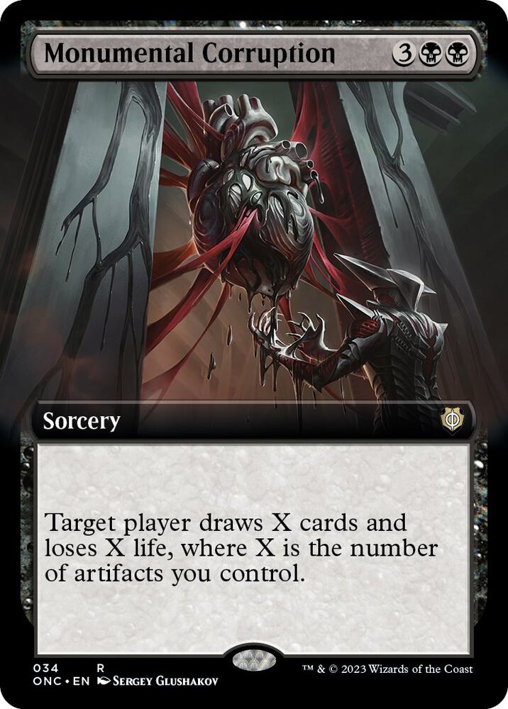 Monumental Corruption (Extended Art) (34) (ONC)