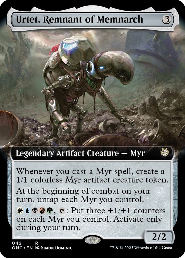 Urtet, Remnant of Memnarch (Extended Art) (42) (ONC)