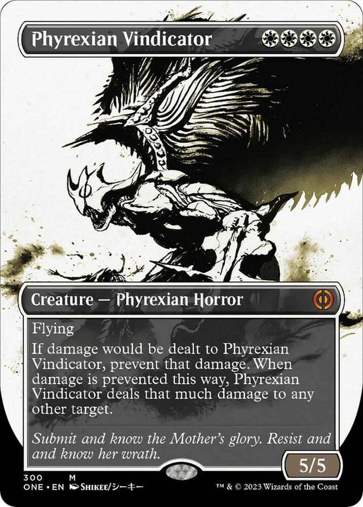 Phyrexian Vindicator (Showcase) (300) (ONE)