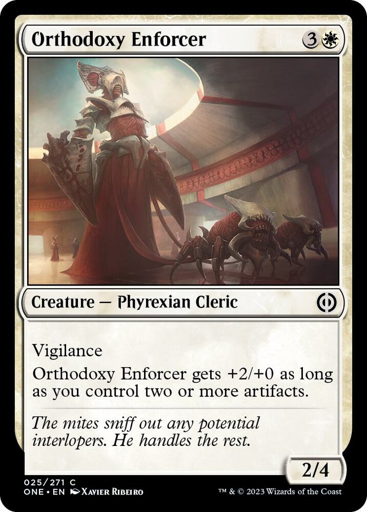 Orthodoxy Enforcer (25) (ONE)