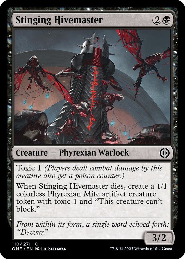 Stinging Hivemaster (110) (ONE)
