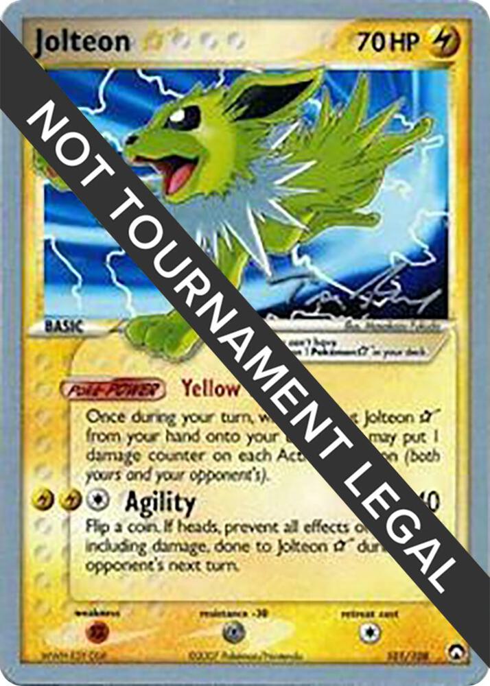 Jolteon Star - 2007 (Tom Roos) (101/108) (WCD)
