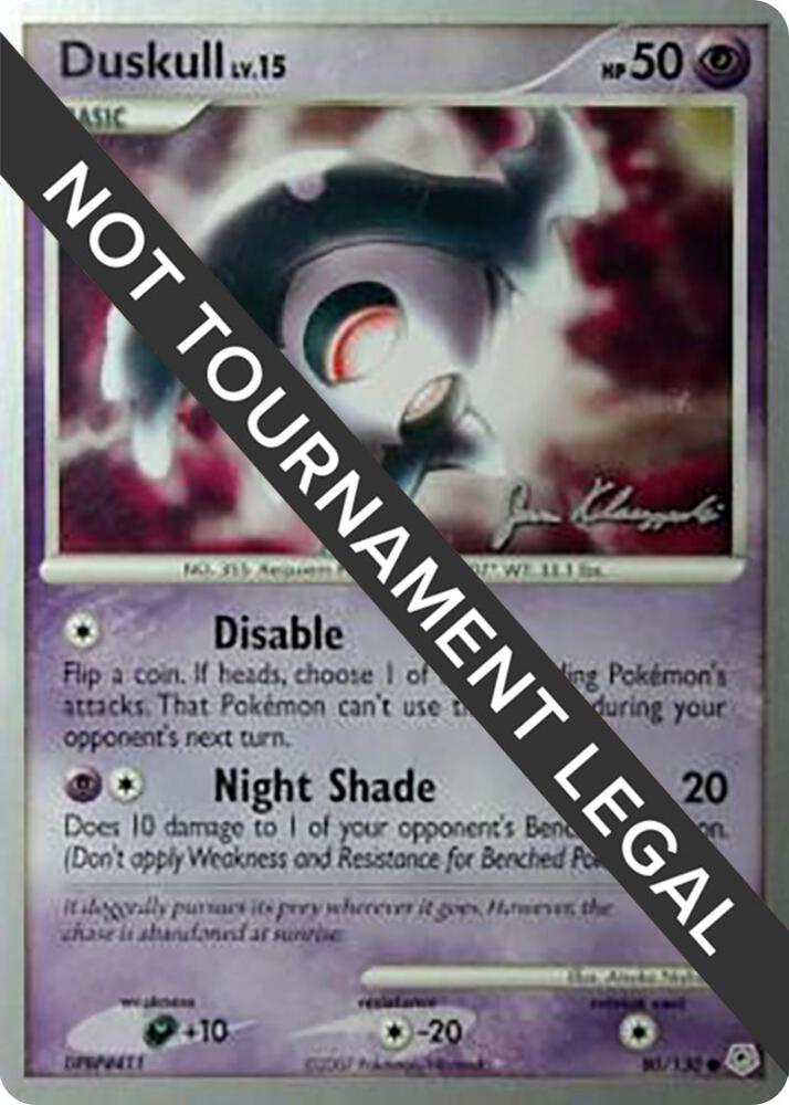 Duskull - 2008 (Jason Klaczynski) (80/130) (WCD)
