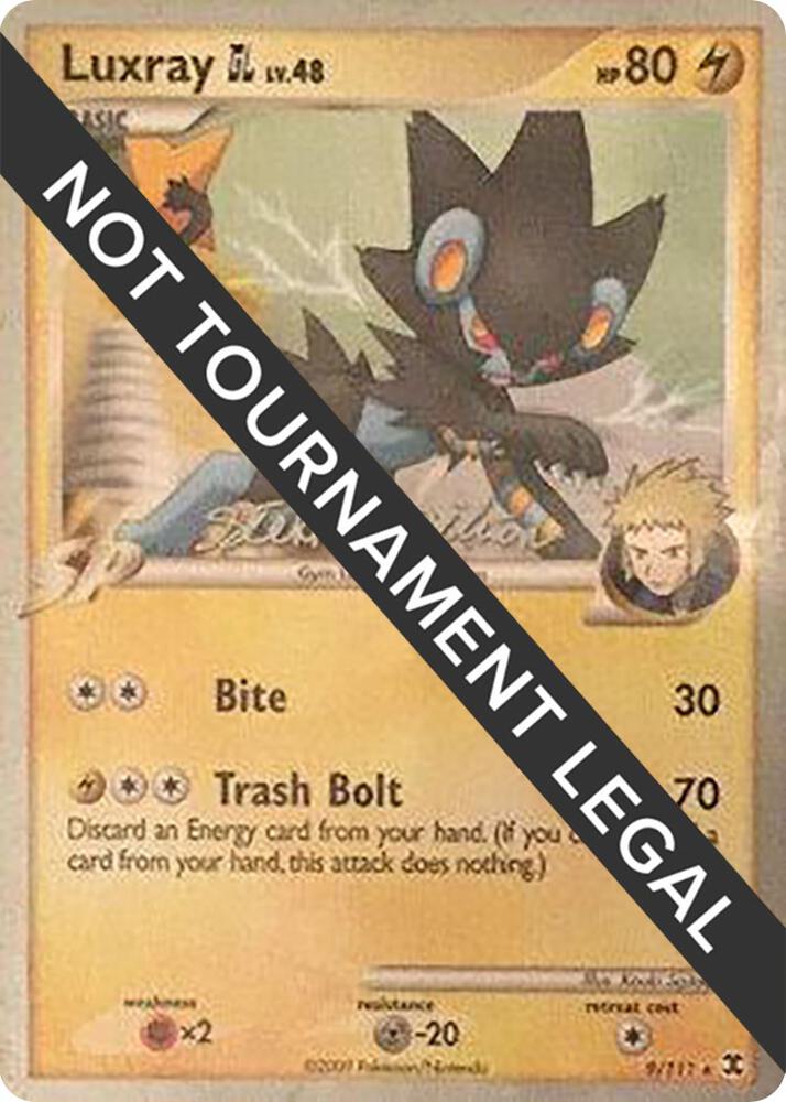 Luxray GL - 2009 (Stephen Silvestro) (9/111) (WCD)