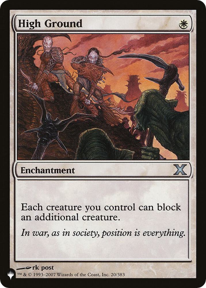 High Ground (20/383) (LIST)