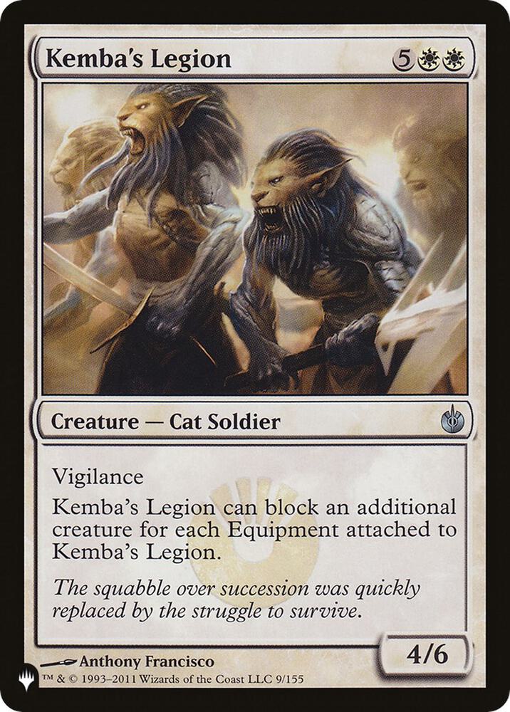 Kemba's Legion (9/155) (LIST)