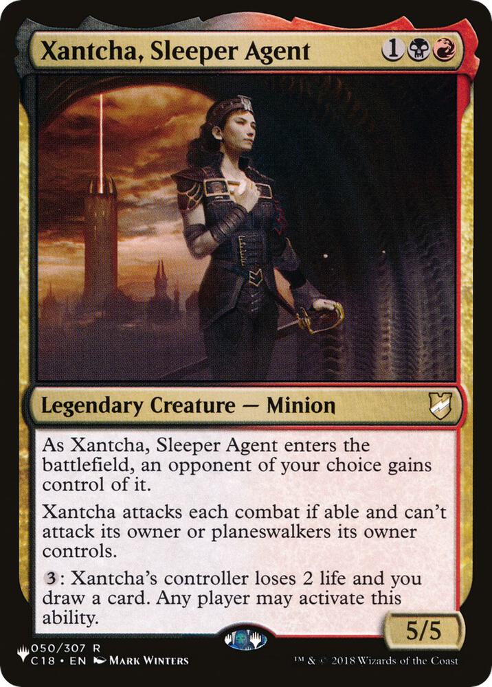 Xantcha, Sleeper Agent (050/307) (LIST)
