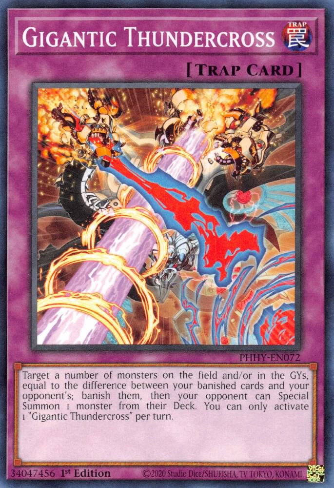 Gigantic Thundercross (PHHY-EN072) (PHHY)