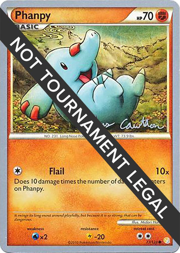 Phanpy - 2011 (Ross Cawthon) (77/123) (WCD)