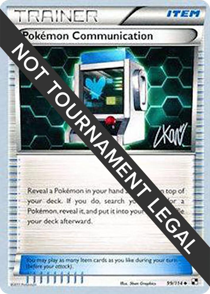 Pokemon Communication - 2011 (Christopher Kan) (99/114) (WCD)