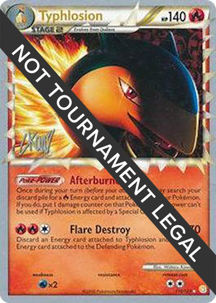 Typhlosion - 2011 (Christopher Kan) (110/123) (WCD)