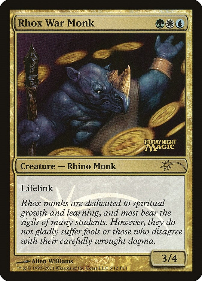 Rhox War Monk (6) (FNM)
