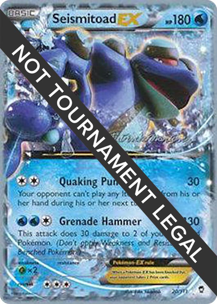 Seismitoad EX - 2015 (Patrick Martinez) (20/111) (WCD)
