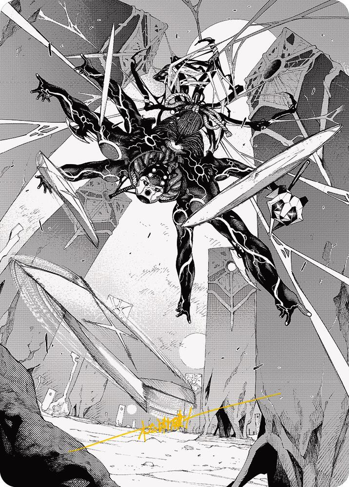 Kaito, Dancing Shadow Art Card (78/81) (Gold-Stamped Signature) (78) (ASONE)